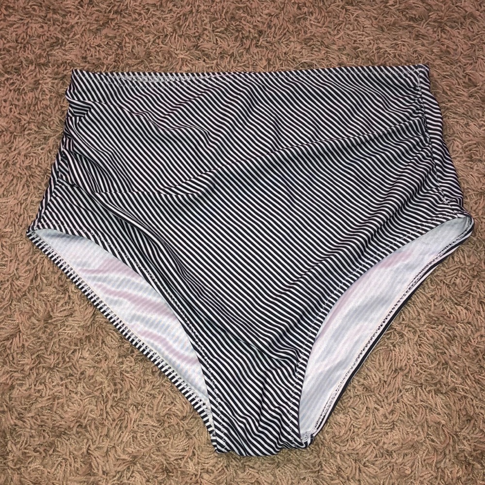 high waisted bikini bottoms